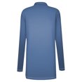 thumbnail image 5 of idosla Women's Lightweight Open Front Cardigan Casual Long Sleeve Loose Cardigans with Pockets (Blue, M), 5 of 8