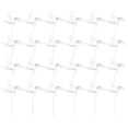 thumbnail image 1 of Great promotion! 24 Pack Sublimation Blank Pinwheels DIY Pinwheels Craft Color Your Own Wind Spinners Toy Crafts DIY White Pinwheels Painting Party Favors Pinwheels Popular!, 1 of 5
