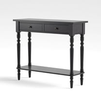 Furniture of America Humphry Transitional Wood 2-Drawer Writing Desk in Gray