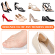 thumbnail image 4 of Almohadillas metatarsianas para mujeres, almohadillas antideslizantes para zapatos de punta abierta, almohadillas para el antepié para mujeres, almohadillas para la bola del pie, almohadillas para, 4 of 5