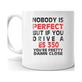 thumbnail image 2 of Nobody's Perfect Except LEXUS ES 350 Drive Coffee Tea Ceramic Mug Office Work Cup Gift 15 oz, 2 of 3