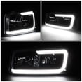 thumbnail image 3 of Faros de parachoques y faros delanteros DNA MOTORING HL-LB2-SIERRA99-BK-CL1, 3 of 7