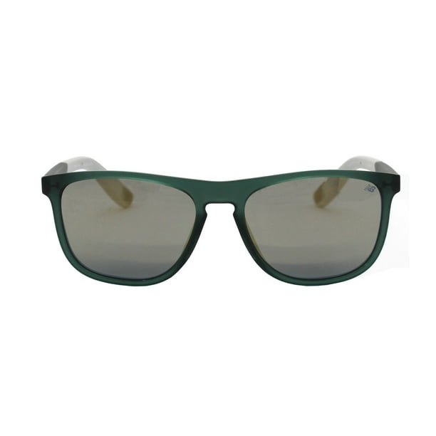 New Balance NB870-085S Full Rim Rectangle Wrap Sunglasses