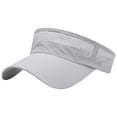 thumbnail image 2 of Mareep Men's Solid Color Ventilated Sun Hat - Breathable Punched Design for Sun Protection & Leisure Outdoor Activities, 2 of 2