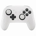 thumbnail image 5 of PlayVital Samurai Edition Protective Skin Case for Switch 2 Pro Controller with Back Button Caps & Thumb Grips & Stickers, Shockproof - White, 5 of 10