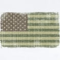 thumbnail image 2 of CafePress - Camo American Flag [Vintage] Infant Bodysuit - Baby Light Bodysuit, Size Newborn - 24 Months, 2 of 4