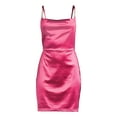 thumbnail image 5 of Planet Gold Juniors Satin Dress, Sizes XS-3XL, 5 of 5