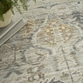 thumbnail image 3 of Nourison Nyle 5'3" x 7'10" Ivory Taupe Vintage Indoor Rug, 3 of 9