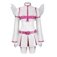 thumbnail image 5 of Disfraz de Anime Ririsa Amano Mikari Tachibana, uniforme de Cosplay con alas para mujer, traje de fiesta de carnaval de Halloween, 5 of 5