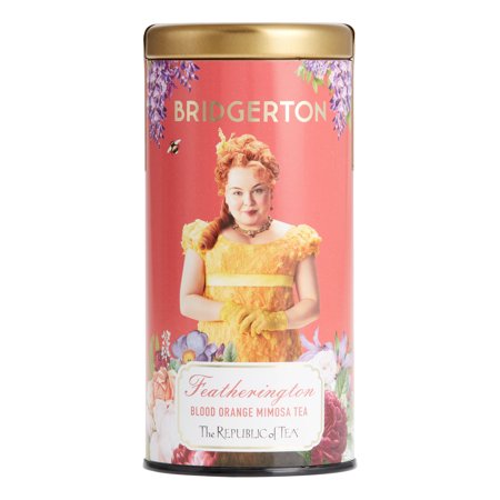 The Republic Of Tea Bridgerton Orange Mimosa Tea 36 Count Pack of 2