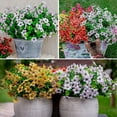 thumbnail image 5 of GRNSHTS Artificial Flowers for Outdoors Fake Plants - 8 Bundles Faux Outside Greenery Boxwood No Fade Plastic Shrubs Fall Decor Farmhouse Home Garden Christmas, 5 of 17