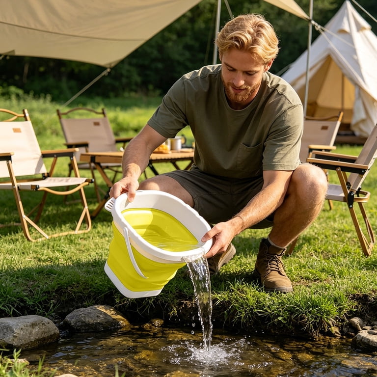 collapsible bucket fishing Heavy Duty 3 Gallon this bait bucket is the same footprint size as a Plano 3700 Stowaway making it easy to store in tackle bags and boat lockers Collapsible Bucket,Mop Bucket,Mini Sqare Collapsible
