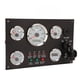 thumbnail image 1 of Panel de Instrumentos del Barco Panel de Instrumentos del Tablero del Motor con Velocidad del Motor Nivel de Aceite Presión Temperatura del Agua Pantalla de Voltaje con ANGGREK  Otros, 1 of 8