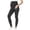 Dark Gray, variant on Gyujnb Women High Waist Maternity Leggings Soft Stretchy Solid Color Over Belly Pregnancy Pants Ruched Side Maternity Trousers,XXL