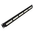 thumbnail image 3 of RJ11 Through Coupler 25 Ports Anti Interference Gold Plated Pin CAT3 Patch Panel for 19 Inch Rack Cabinet, 3 of 5