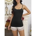thumbnail image 7 of Sociala Basic Cotton Cami for Womens Adjustable Spaghetti Strap Layer Tank Tops, 7 of 7