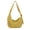 Yellow, variant on Casual Hobo Bag Dumpling Bag with Adjustable Strap Foldable Shoulder Bag with Multiple Pockets Large Capacity Crossbody Bag for Daily Use Travel Work