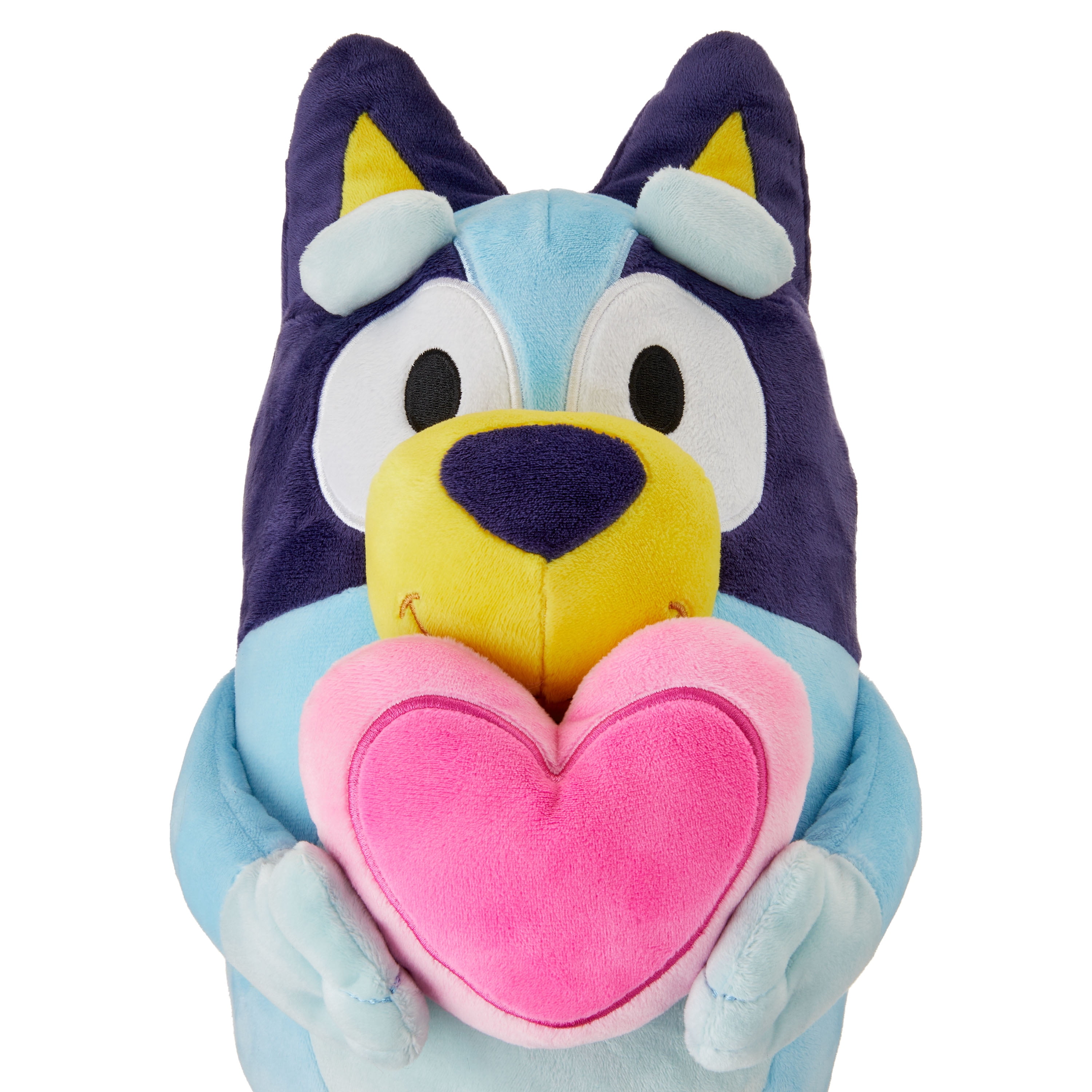 Bluey Large Plush, 17 inches, with Heart, by Ruz