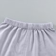 thumbnail image 5 of NIEWTR Toddler Baby Girls Summer Outfits Baby Boy Summer Clothes Short Sleeve Shark Print Tee and Cargo Style Shorts Lounge Shorts 2Pcs 6-12-18-24 Months(Pink,12-18 Months), 5 of 6