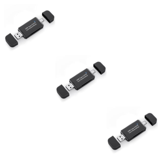 Inteprter Adaptador de memoria para lector de tarjetas, divisor USB, multipropósito, rendimiento de alta eficiencia, accesorios profesionales Type1 NO1