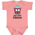 thumbnail image 3 of Inktastic Train Our Little Caboose New Baby Boys or Girls Baby Bodysuit, 3 of 5