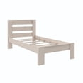 thumbnail image 2 of DHP Jaymee Kids Wood Platform Bed Frame, Twin, Sandwashed Gray, 2 of 8