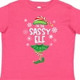 thumbnail image 4 of Inktastic Funny Christmas I'm the Sassy Elf with Shoes and Hat Boys or Girls Toddler T-Shirt, 4 of 5