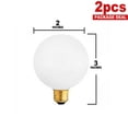 thumbnail image 2 of Sylvania 10301 - 60G16.5/W/BL 120V G16 5 Decor Globe Light Bulb, 2 of 3