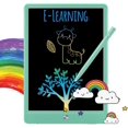 thumbnail image 1 of Tableta de escritura LCD Tablero de garabatos, Bloc de escritura de tableta de dibujo colorido de 10 pulgadas, Regalos para niñas Juguetes para niñas de 3 4 5 6 7 años (Verde) oso de fresa Electrónica, 1 of 5