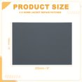 thumbnail image 2 of Uxcell Nylon Repair Patch Self-Adhesive Waterproof Fabric Repair Tape for Tents and Sleeping Bags Dark Gray, 2 of 7