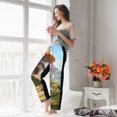 thumbnail image 3 of Fotbe Cute Mushroom Town Women's Pajama Pants,Sleepwear Pants,Pj Bottoms Drawstring And Pockets-Small, 3 of 7