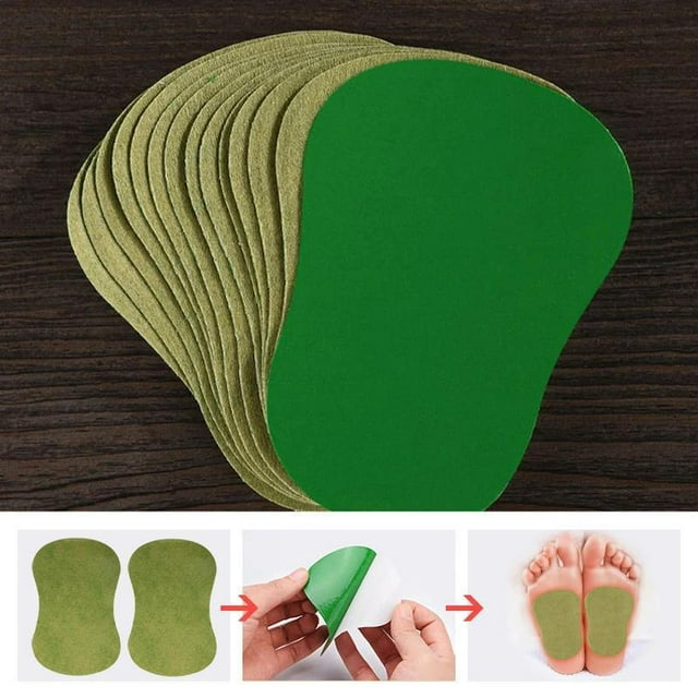 LNGOOR 50 Pcs Écussons pour Pieds à l'Armoise pour la Détente - Autocollants Compresse Chaude Relax