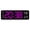 Hot Pink, variant on Hot Pink Led Digital Alarm Clock Multifunctional With Temperature Display Countdown For Bedroom Black Pink Light