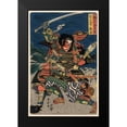 thumbnail image 2 of Unknown 11x14 Black Modern Framed Museum Art Print Titled - Great Samurai in Battle, 1850, 2 of 5
