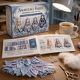 thumbnail image 3 of Butterfly Fairy Patchwork Sewing DIY Kit, 10 Styles Pre-Cut Fabric Hand Stitching Craft Set No Sewing Machine for Girls Handmade Fairy Doll Ornament Gift, 3 of 7
