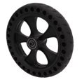 thumbnail image 1 of Ensemble de Moyeu de Roue de Pneu Solide, Conception Résistante à la Friction Structure Stable Caoutchouc Souple Assemblage de Roue Arrière de Scooter Électrique Excellente Adhérence pour Extérieur, 1 of 8