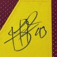 thumbnail image 2 of Framed Autographed/Signed Troy Polamalu 35x39 USC Southen Cal Maroon College Football Jersey Beckett BAS COA, 2 of 2
