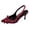 Wine, variant on Wensltd Women's High Heels Pointed Toe Plus Size Closed Toe Party Pumps Trendy Spring and Summer Wear Shoes Wine