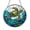 Acrylic 3.5 Inch, variant on Ocean Sea Turtle Stained Glass Window Hanging Art