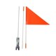 thumbnail image 1 of Bandera De Seguridad Con Función De Advertencia De Metal Para Niños, Equipo Multiusos Para Monopatín, Accesorios Para Ciclismo, Banderines Para Patinete, Correa De Seguridad qarigey OD013656-00, 1 of 6