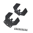 thumbnail image 4 of Juego de 2 placas protectoras de fibra de carbono, piezas de repuesto compatibles, montaje negro resistente, accesorios de actualización para, 4 of 9
