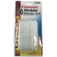 thumbnail image 3 of Trisonic 50 feet Telephone Extension Cord Phone Cable foot - White, 3 of 3