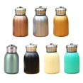 thumbnail image 3 of 6.76 oz Stainless Steel Water Bottle, Small Insulated Bottle Leak Proof Sport Tumbler Cup Hot and Cold Water Bottle for Milk Tea Coffee Juice Green, 3 of 9