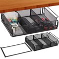 thumbnail image 3 of WORGEOUS Metal File Organizer Office Mesh Magazine Holder Mesh Cajón de almacenamiento de archivos grandes, 3 of 7