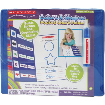 Scholastic Colrs Shapes D/e Pkt Chart