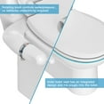 thumbnail image 6 of Bidet Toilet Seat, Adjustable Water Pressure, Self-Cleaning, Rear and Feminine Wash, Non-Electric Bidet Attachment for Toilet Seat, 6 of 7