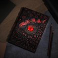 thumbnail image 2 of A5 Dragon's Eye Notepad The Appearance Is Made Of Ring Resin And Realistic Carving Process Which Is The First Choice For Halloween Gifts, 2 of 6