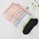 thumbnail image 3 of Calcetines de algodón de color sólido, calcetines de algodón de color caramelo para mujer, calcetines invisibles poco profundos, calcetines náuticos, calcetines desnudos, 3 of 6