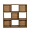 thumbnail image 1 of Mueble Organizador de 9 Cubos Madik Multiusos Café Nuez, 1 of 5