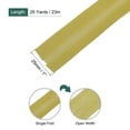 thumbnail image 2 of Uxcell 0.98" Single Fold Bias Tape Polyester Roll for Sewing  Gold 25 Yards, 2 of 7